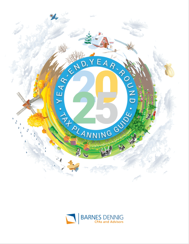 2025 Year-End Tax Planning Guide