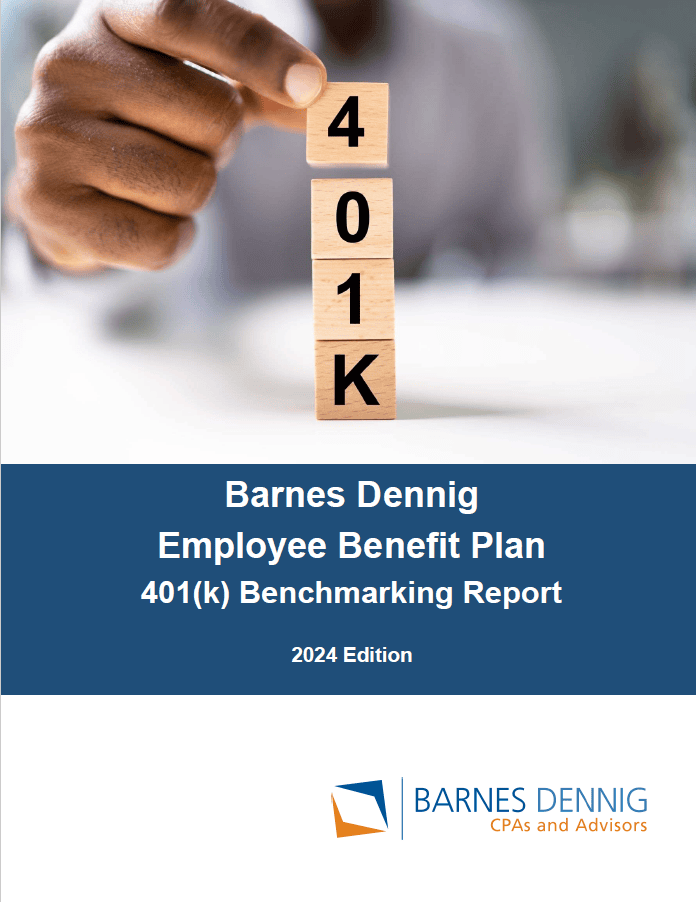 2024 Employee Benefit Plan 401(k) Benchmarking Report