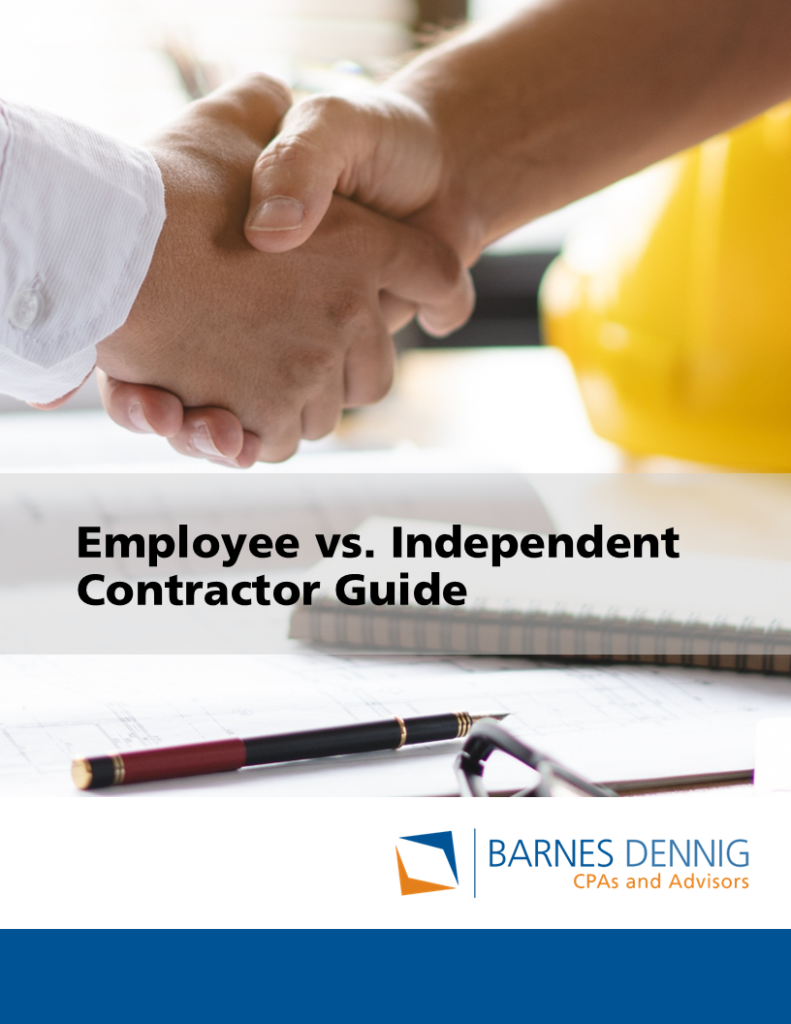 Employee vs. Independent Contractor Guide