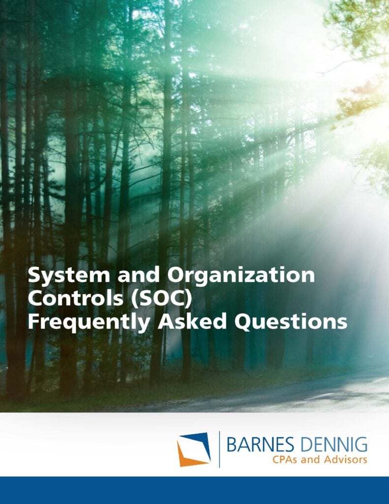 SOC Reporting FAQ