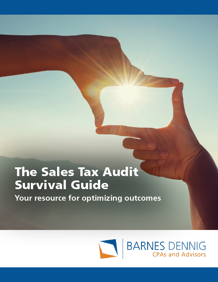 Sales Tax Audit Survival Guide
